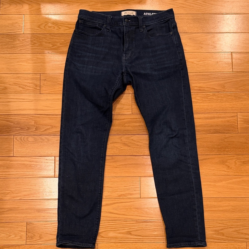 Madewell Men's Deep Indigo Skinny Jeans